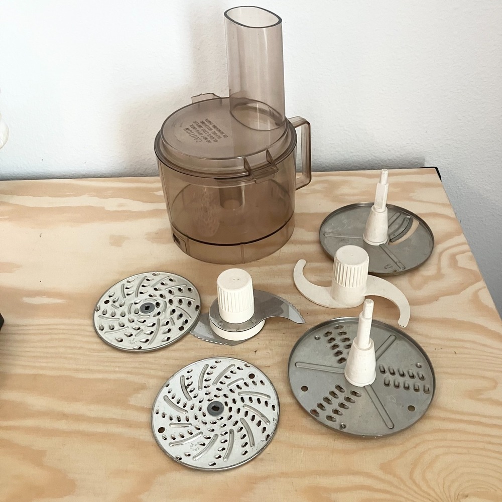 Hamilton Beach Food Processor 707 Work Bowl Pitcher Lid Blade Lot